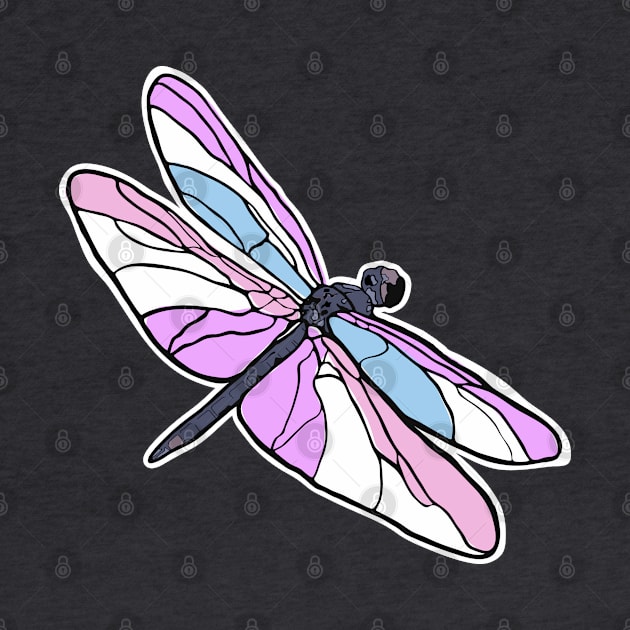 Bigender Dragonfly by theartfulscientist